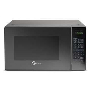 Forno Micro-ondas 20L Prata Espelhado Midea 110V 