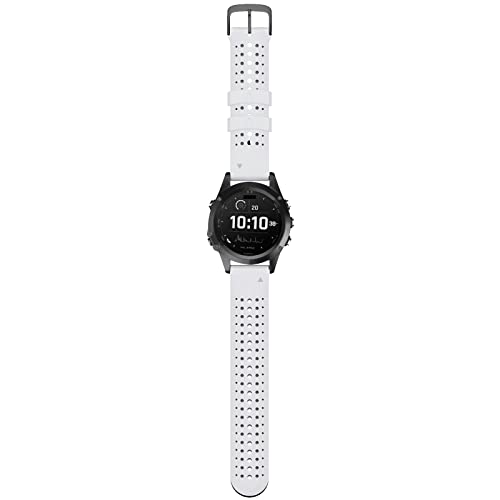 Bracelet montre Garmin Fenix 6 5 3HR silicone agate 26mm EZZON