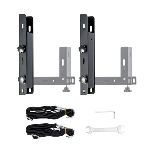 Image of Foldable Side Mount Trailer Ladder Rack for Open /Enclosed Trailers