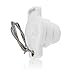 Leviton 18P21-UW 18 Series Single Pole Male Protective Cap, Ball Nose, White