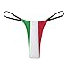 Italian Flag Women's Thong, Fashion Ladies Underwear ,Panties for Women Girls