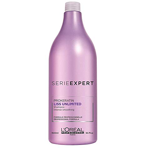 Loreal Professionnel Paris Serie Expert Prokeratin Liss Unlimited Smoothing Shampoo - 1.5Litres / 50.72 fl.oz