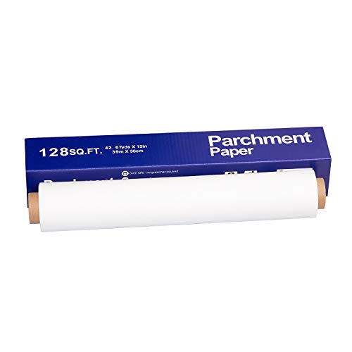 Baking Parchment Paper 128 SQ FT, Standard Aluminum Foil Paper 128 SQ FT, Quick Cut Plastic Food Wrap 328 SQ FT, 3 Packs - Thumbnail 4