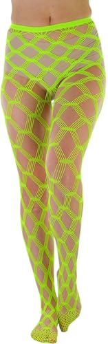 Image of ToBeInStyle Women's Large Mesh Fishnet Patterned Pantyhose Tights