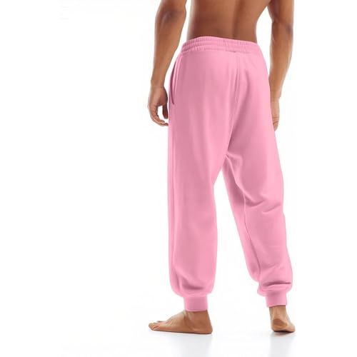 Hawyet Mens Jogger Sweatpants Drawstring Elastic Waist Cotton Joggers Pants Lightweight Tapered Workout Sweatpants4