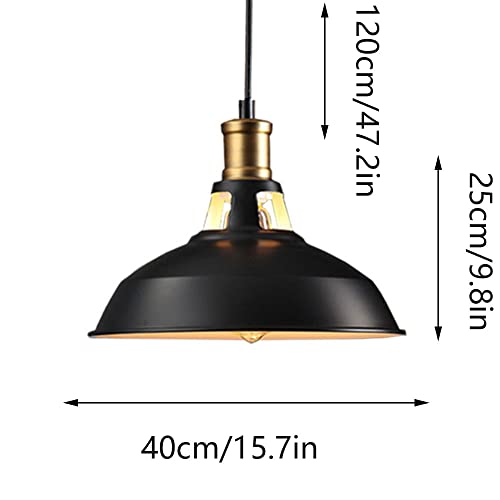 Luminaire suspendu cuisine blanc lustre moderne E27 pour restaurant - 8