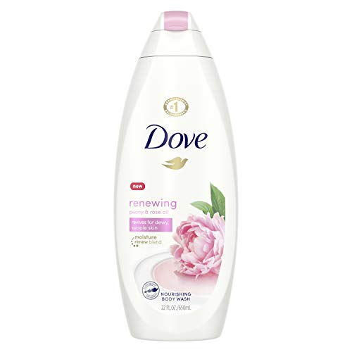 Dove Purely Pampering Body Wash 100% Gentle Cleansers, Sulfate Free Peony and Rose Oil Paraben Free and Sulfate Free Moisturizing Bodywash 22 oz