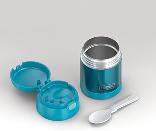 Thermos F3100TL6 Funtainer 10 Ounce Food Jar, Stainless Steel, Teal
