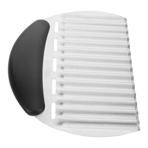 Cortador Ondulado para Papas de Acero Inoxidable miniatura 1