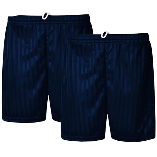 Short de football bleu marine unisexe pour jouer sans gêne de 2 à 13 ans