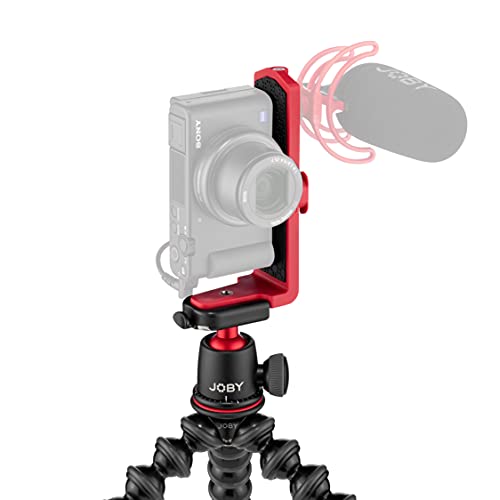 JOBY GorillaPod 3K Vert Kit, Kompaktes, flexibles 3K-Stativ und 3K-Kugelkopf mit vertikaler L-Halterung für spiegellose… – Bild 3