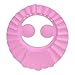 Bonnet Doux Pour Laver Les Cheveux Des Enfants Enfant Shampooing Chapeau De Cheveux Bonnet De Bain Bath Bonnet De Douche Pour Enfants Ajustable Pour Le Shampooing La Coupe De Cheveux Visière (Rose)