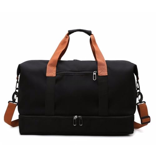 Bolsa grande com EXTENÇÃO para viagem, academia e um grande passeio.(Preto)