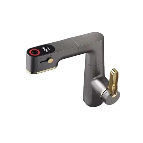 Robinet de lavabo extractible blanc pour simplifier la routine matinale - 2