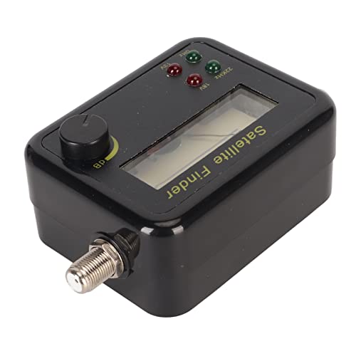 Satellite Signal Meter, Digital Satellite Finder with Compass for Dish FTA HD Receiver 950 to 2150MHz Measurement Range, LNB to REC Connector Control - Thumbnail 2
