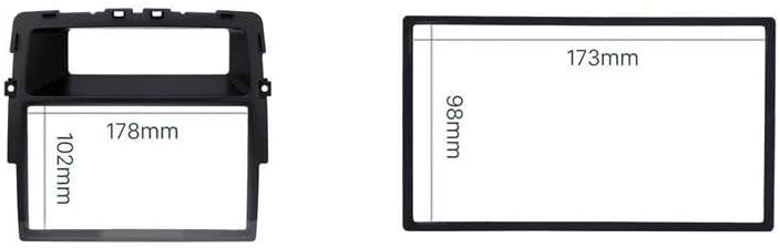 に適合する ルノー に適合する トラフィック 2011-2012 2013-2014 2DIN カーラジオ フェイシア 取り付けフレ