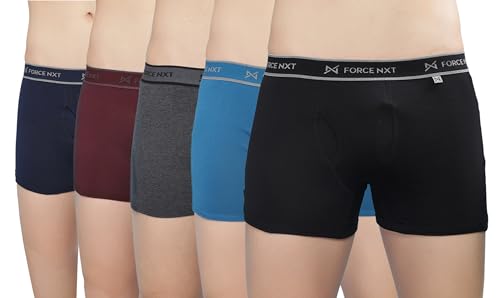 Image of Force NXT Men's Super Combed Cotton Regular Solid Brief | Soft Men Brief Innerwear | Best underwear for Men |Actual Color May Vary