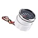 Enwye 52mm Bunte Hintergrundbeleuchtung Zeiger Voltmeter 12V 24V für Auto Boot Marine Universal Gauge 8-16V Edelstahl Kunststoff