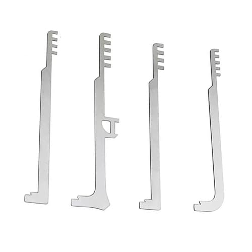 KMGDM Upgrades Steel Repair Comb Tool Set Precisions Crafted Multiple Tool Comb Set for Home & Electronics Maintenances