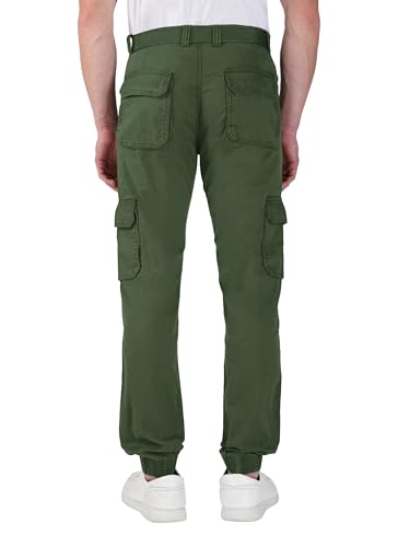 Image of Urban Legends Cargos for Men || Men's Cotton Regular Fit Cargo Joggers with 6 Pockets || Casual Pants || (UL-1R6)