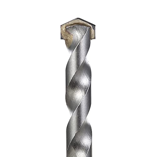 Hyper Tough 10-Piece Masonry Drill BIT Set for Concrete Brick Block Carbide TIP | Triangle Shank
