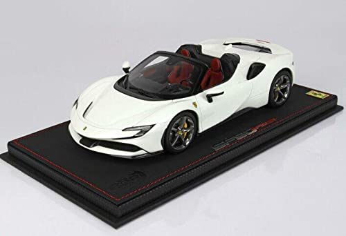 【新品未開封】BBR フェラーリ 1/18 SF90 Spider 40台限定 Amazon | BBR 1/18 フェラーリ SF90 スパイダー ホワイト 40台
