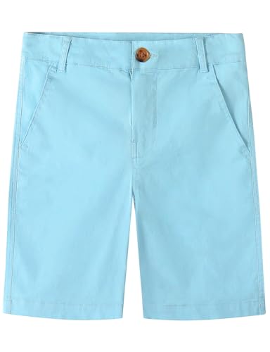Pantalones cortos chinos Spring&Gege para niño en sarga de algodón premium