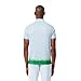 Lacoste Men's Tennis x Daniil Medvedev Polo Shirt, Baby Blue/Bright Green, XX-Large