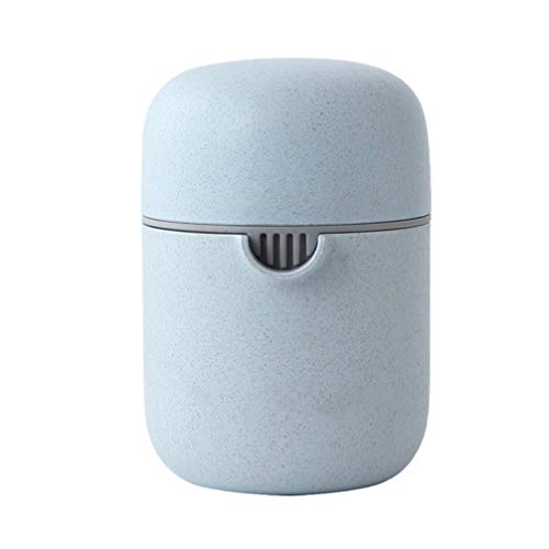 UPKOCH – Garrafa manual de suco de frutas com prensa manual e copo de frutas multiuso com tampa para