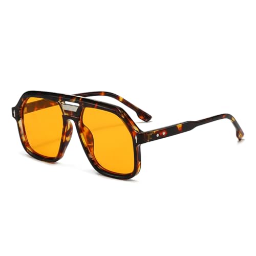 Lunettes de soleil UV400 bleues pour hommes et femmes