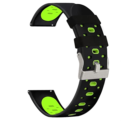 Bracelet de rechange 20mm pour Garmin Forerunner 645 silicone durable