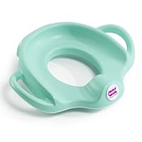 OKBABY Sofa - Réducteur WC Avec Bord Antidérapant - Dossier Haut Pour Un Maximum De Confort Et De Larges Poignées Pour Une Stabilité Maximale De L' Enfant - Gris - 9