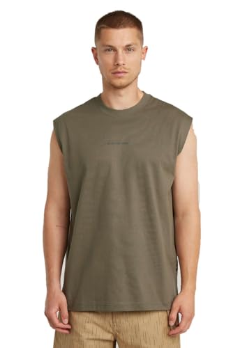 G-Star Homme T-shirt Boxy, brun (turf D26028-C336-273), M