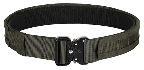 KRYDEX Quick Release Rigger MOLLE Belt 1.75 Inch Inner & Outer Tactical Heavy Duty Belt