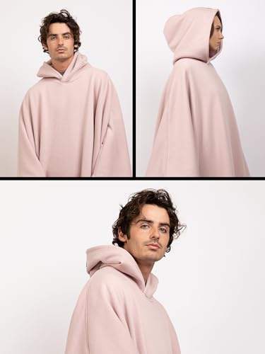 Image of FREE THE SHEEP Eden Hoodie - Oversized Weighted Hoodie Cloak with Ultra-Soft Faux Fur Liner