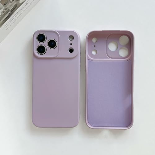 Coque silicone rigide iPhone 16 violet haute qualité antichoc élégante