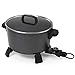Presto 06009 10-Quart Kitchen Kettle XL Multi-Cooker, Steamer and Deep Fryer, Black