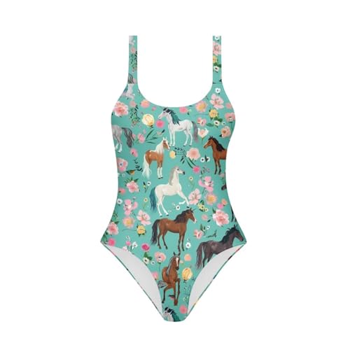 One Piece Swimsuit for Girls Cute Bathing Suit Summer Beach Swimwear for Teen Girls