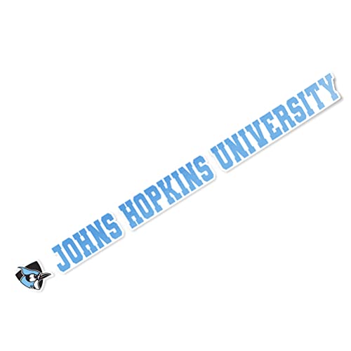 Desert Cactus Johns Hopkins University Blue Jays JHU Name Logo Vinyl Decal Laptop Water Bottle Car Scrapbook (15 Inch Sticker)