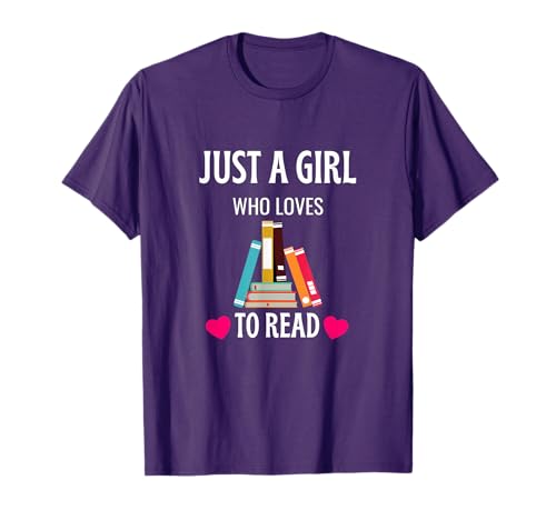 Just A Girl Bookworm Tee