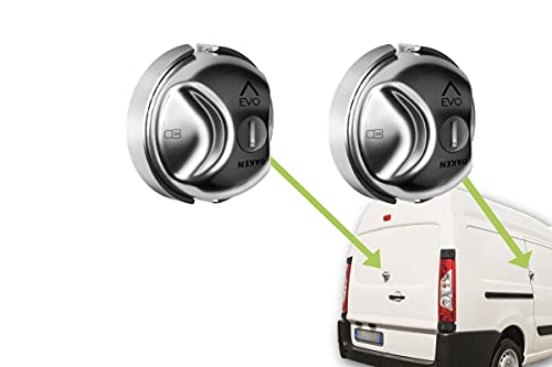 Daken Serrure renforcée Saturn Evo Double pour Fourgon Van etc