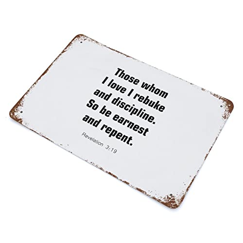 Plaque murale rétro de qualité supérieure avec citation 30x45cm