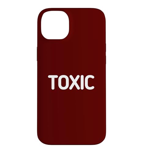 That Says Toxic Shirt - �L�łƌ����f�U�C�� �X�}�z�P�[�X iPhone 14 Plus �p