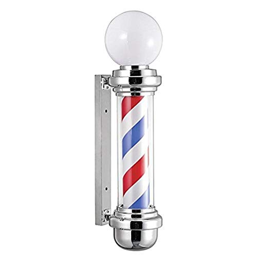 K-Concept Chrome Plated Barber Pole, Bp1238d