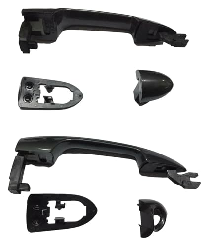 2156145296 A Pair External Door Handles Front Right + Left