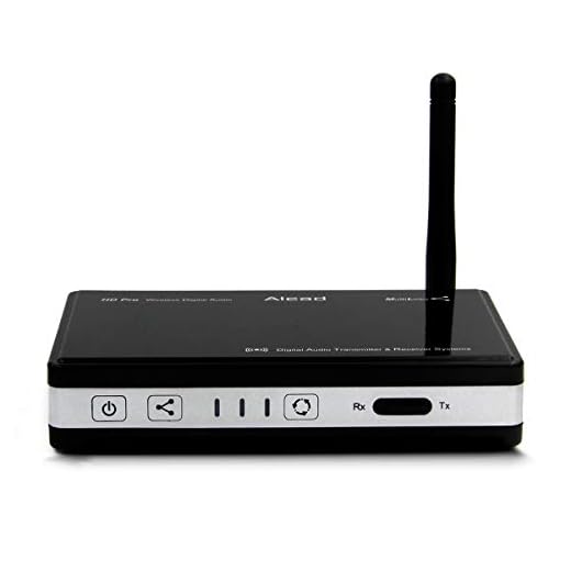 Alead TRX HD Pro Bluetooth Wireless Stereo Audio Transmitter and Receiver (A2DP), Long Range, Optical, HDMI, aux Audio. D/A Audio Converter, HDMI Audio Extractor, for TV, Home Theater, Headphone