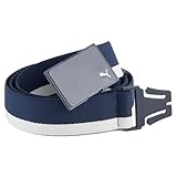 PUMA Ultralite Stretch Men's Golf Belt 2.0, DEEP Navy, One Size