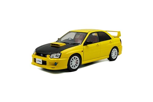 1:18 Subaru Impreza WRX STI SOLIDO Works Yellow 2003