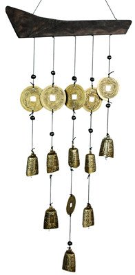 Best Simple Housewarming Birthday Gift Ideas 2009 - 22" Tibetan 9 Bell Oriental Wind Chimes