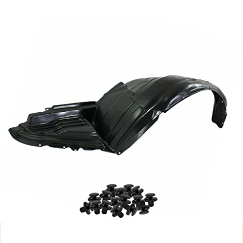 Parts N Go Fender Liner w/Clips for 2008-2011 Subaru Impreza WRX Front Left Driver Side SU1248117 59110FG012